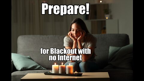 Prepare! Blackout. No Internet. Jackson Lahmeyer LIVE. B2T Show Mar 9, 2022