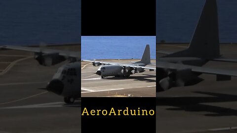 Motivational #C130 Gigantic Heavy Takeoff #Aviation #AeroArduino