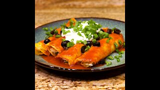 Keto Chicken Enchiladas Recipe