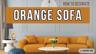 Vibrant and Stylish: Orange Sofa Living Room Design Ideas to Transform Your Space