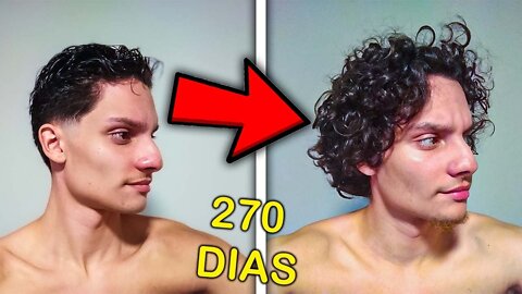 270 DAYS LETTING YOUR HAIR GROW - Time-Lapse