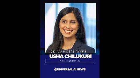 Meet Usha Chilukuri Vance: JD Vance's Influential Indian-Origin Wife