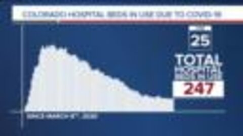 GRAPH: COVID-19 hospital beds in use as of June 25, 2020