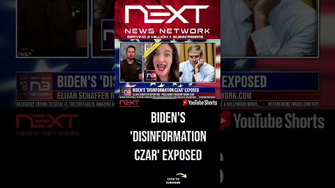 Biden's 'Disinformation Czar' Exposed #shorts