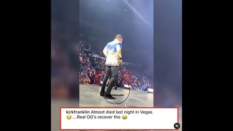 Kirk Franklin Almost Died Live On Stage In Vegas 😱