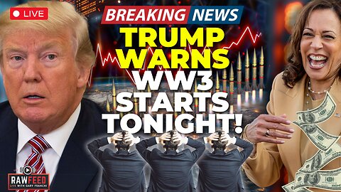 🚨LIVE NOW: World War 3 Imminent? Biden MIA as Market Meltdown Continues! Trump Predicts Tonight!⏰
