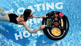Product Video in the Swimming Pool / Floating Drink Holder