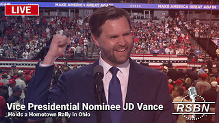 LIVE REPLAY: Vice Presidential Nominee JD Vance Holds a Hometown Rally in Ohio - 7/22/24