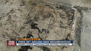 Neighbors on alert after 4 new homes in Hillsborough County subdivision set on fire