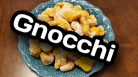 Fried Sweet Potato Gnocchi {A Cooking Technique Video}