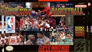 Tecmo Super NBA Basketball - Dallas Mavericks @ NY Knicks (Mar-03-92) G59