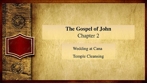 The Gospel of John: Chapter 2