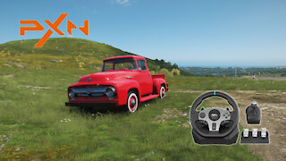 Forza Horizon 4 - 1956 Ford F-100 (Steering Wheel w/ Clutch + Shifter) PXN V9