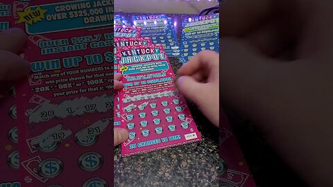 $20 Kentucky Jackpot Lottery Ticket Winner!