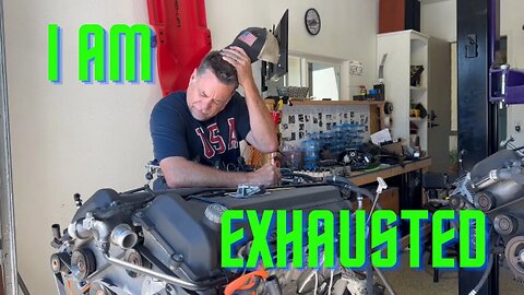 Getting back to work on the V12 engine swap