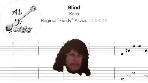 Korn - Blind (Bass TAB)