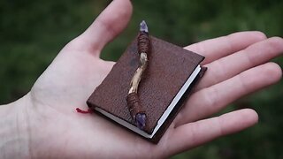 📚 Miniature Book & Wand 📚