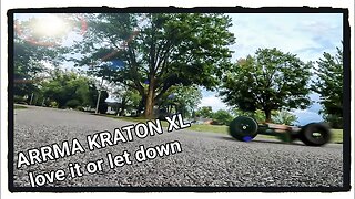 ARRMA KRATON XL back out AGAIN is it good? Or more trouble! 🙏🤦🏻‍♂️