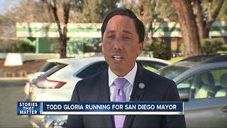 Todd Gloria officially announces run for San Diego mayor