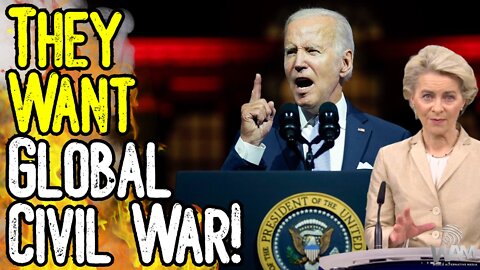 THEY WANT GLOBAL CIVIL WAR! - World On Brink Of Historic Collapse! - From USA To Europe