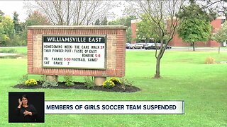 Members of Williamsville East Girls soccer team suspended