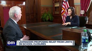 Michigan lawmakers proposing relief from limits on school closures