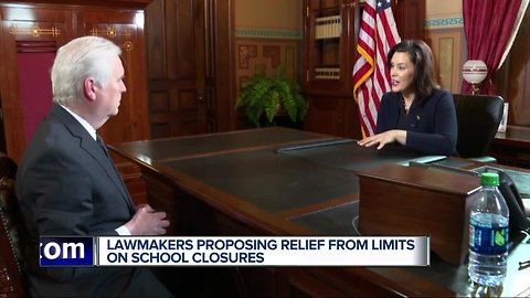 Michigan lawmakers proposing relief from limits on school closures