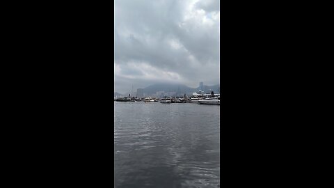 Kowloon Bay on a Cloudy Day in March 2024