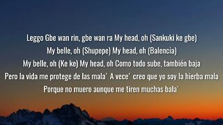 Burna Boy - Rollercoaster feat. J. Balvin [Official Lyrics]