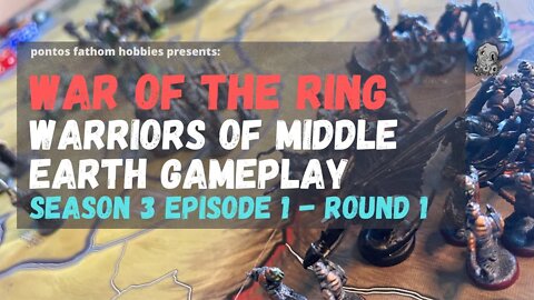 War of the Rings S3E1 - Season 3 Episode 1 - Warriors of Middle Earth expansion - Round 1