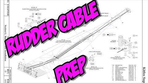 #35 Rudder Cable Preparation