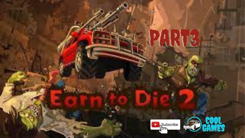 Earn to die 2 Gameplays - Zombie shooting car game #part3