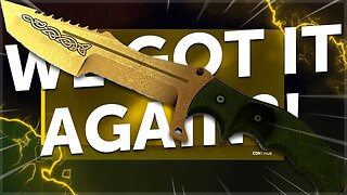 We Got A KNIFE With a 0.05% CHANCE!! (Daddycrypto opening)