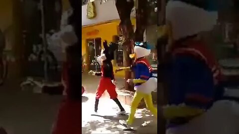 SUPER PULOS NINJAS DO FOFÃO, O MÁSKARA, PATATI E BEN10 DANÇANDO NA CARRETA DA ALEGRIA FURACÃO