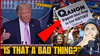HE’S NOT PLAYING!! Trump DESTROYS NBC Reporter With EPIC Answer about the “Q” Conspiracy *DEBUNKED!!