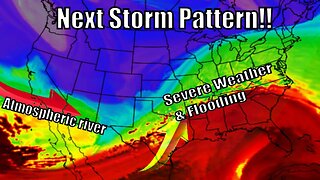 Atmospheric River Bringing High Winds, Flooding & Snow! - The WeatherMan Plus