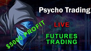 LIVE STREAM TRADING $5000 PROFIT ON NASDAQ FUTURES! Check Description for livestream