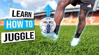 How to Juggle a Soccer ball