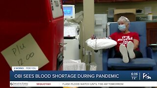 Healthcare Professionals Facing A Blood Shortage Across the State