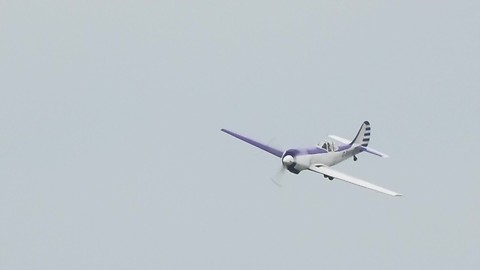 Yakovlev Yak-50 At The Blackpool Airshow 2018 4K