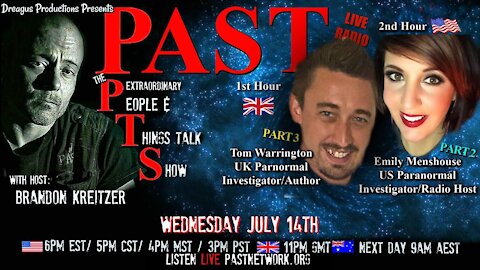 PAST PTS RADIO SHOW-EMILY MENSHOUSE AND TOM WARRINGTON