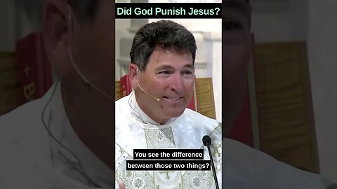 Did God Punish Jesus? #catholic #frmikeoconnor #homily #homilytoday #dailyshorts #shorts