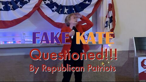 FAKE KATE QUESTIONED