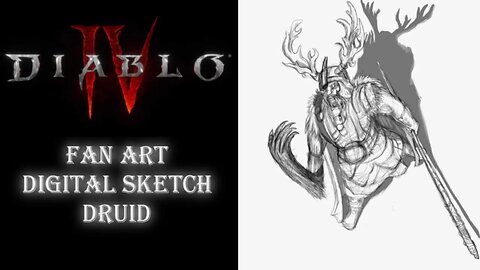 Druid Diablo IV Fan Art