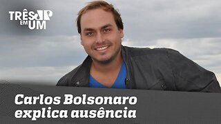 Carlos Bolsonaro explica ausência em votação sobre impeachment de Crivella