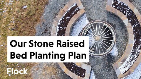 COMPANION PLANTING Plan for Stone Raised Beds — Ep. 139