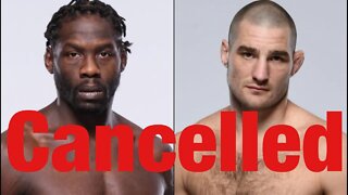 Sean Stickland Vs Jared Cannonier Cancelled, Paulo Costa Vs Thiago Santos UFC 283, Todays MMA News
