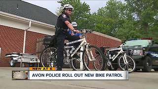 Avon Police Department rolls out new bike patrol unit