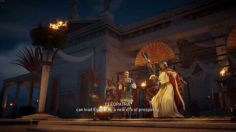 Assassin's Creed Origins - Cleopatra's Coronation Speech 4K Ultra 60 fps