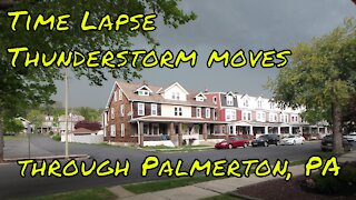 Thunderstorm moves through Palmerton